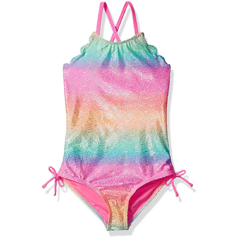 Monokini Multicolor con Textura