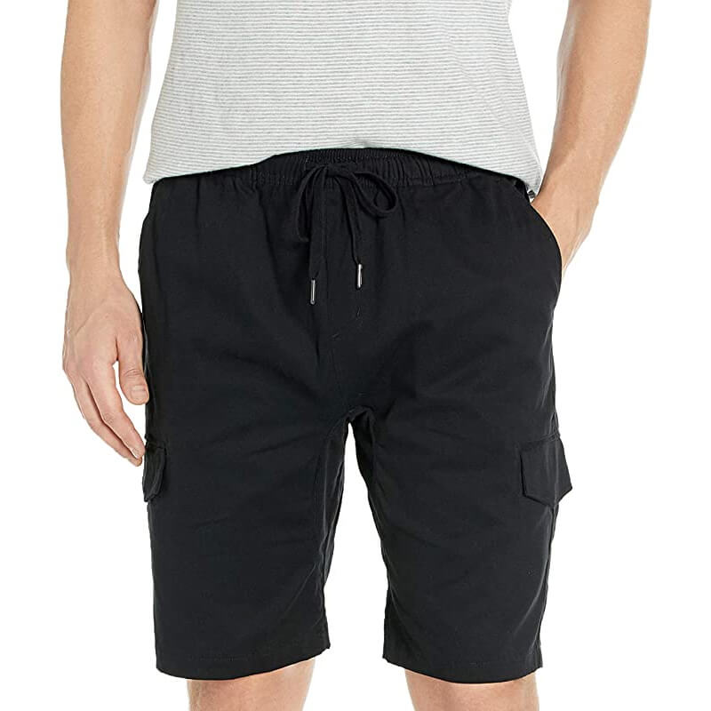 Pantalón Corto Tipo Cargo Negro