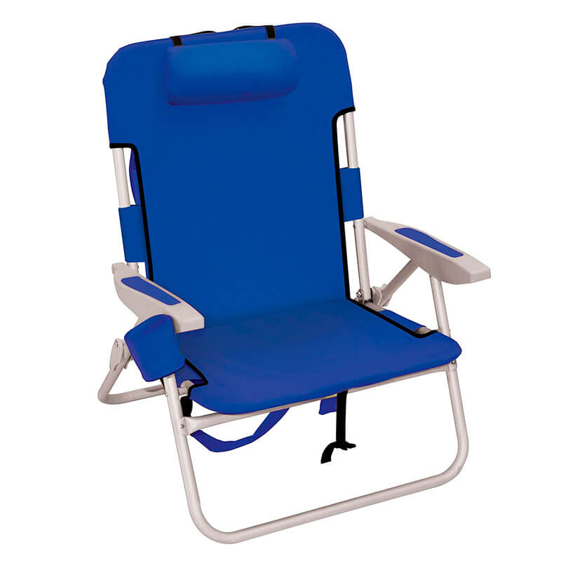 Silla con Asiento Alto Azul