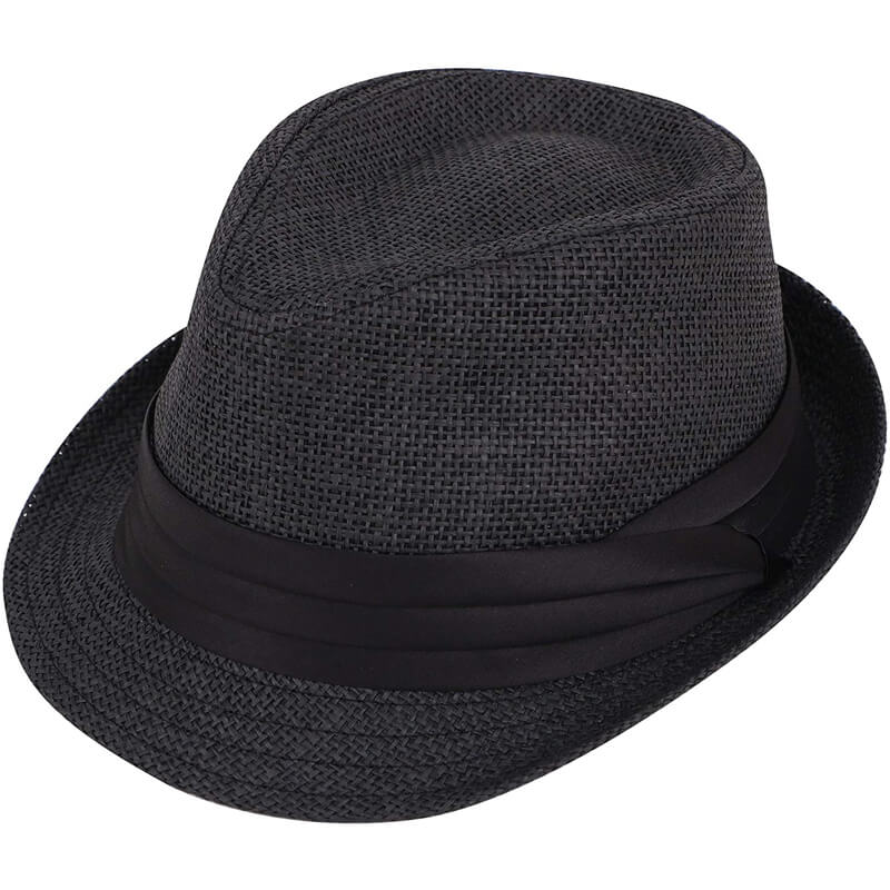 Sombrero Tipo Fedora Negro