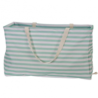 Bolsa de Playa con Rayas Verdes