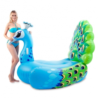 Inflable Gigante de Pavo Real