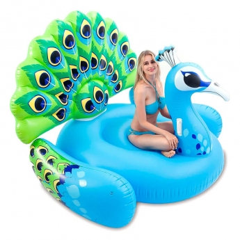 Inflable Gigante de Pavo Real