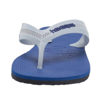 Sandalias Azul con Gris