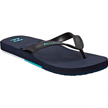 Sandalias Azules Con Tiras Negras