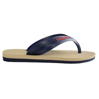 Sandalias Beige con Azul