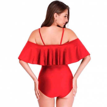 Traje de Baño Rojo para Embarazada